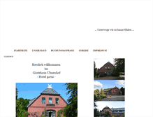 Tablet Screenshot of gaestehaus-ulmenhof.de